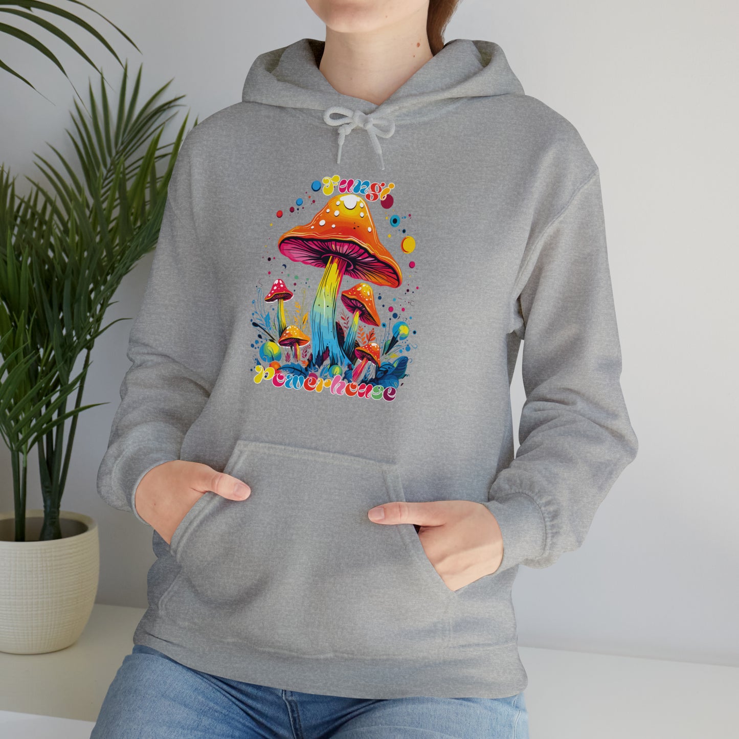 Fungi Powerhouse Unisex Heavy Blend™ Hooded Sweatshirt