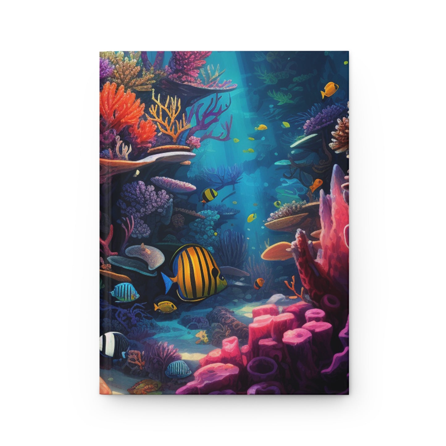 Oceanic Serenity: Deep Sea Delights Hardcover Journal Matte