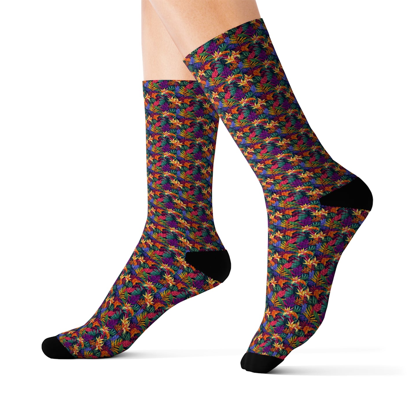 Tropicolor Bliss Sublimation Socks