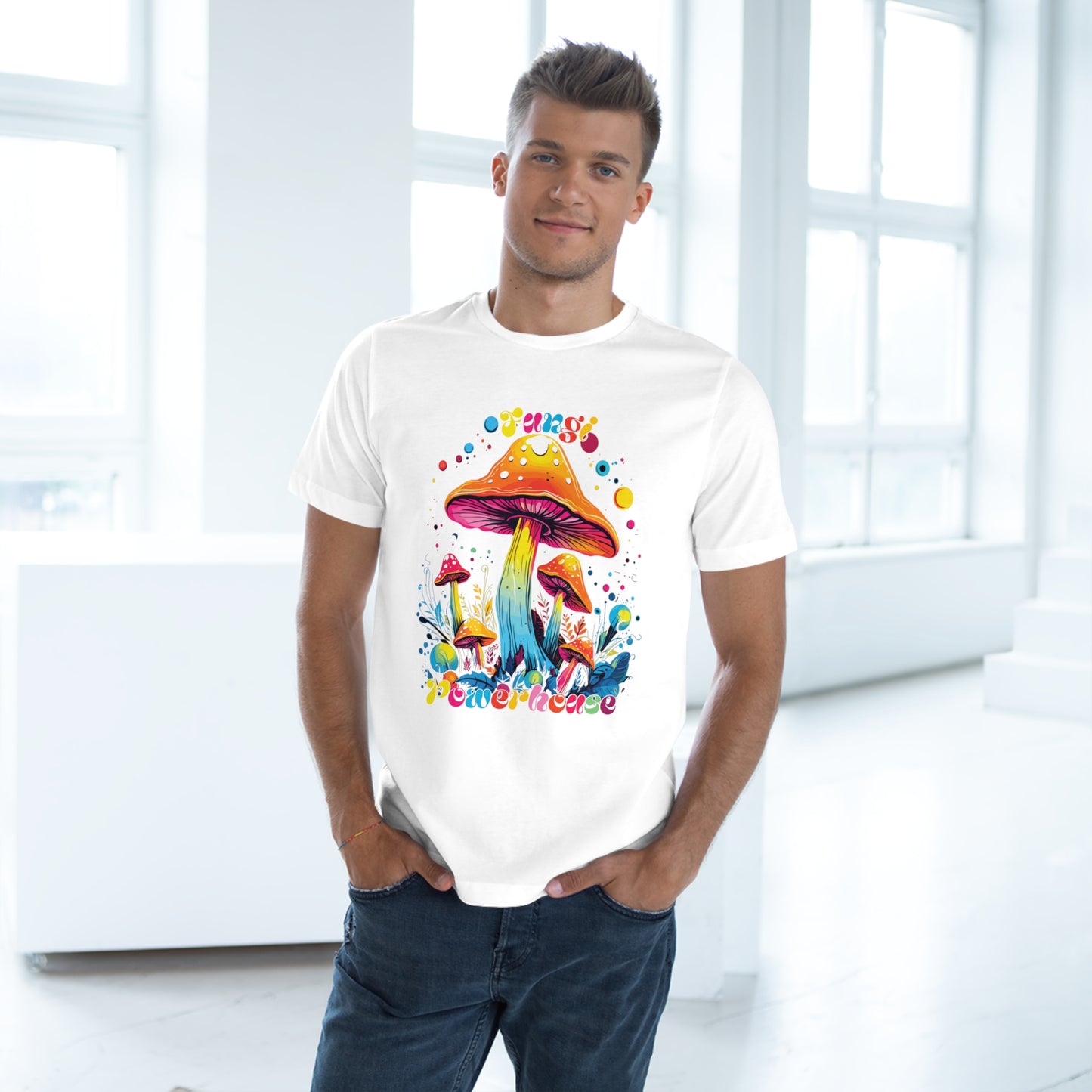 Fungi Powerhouse Unisex Deluxe T-shirt