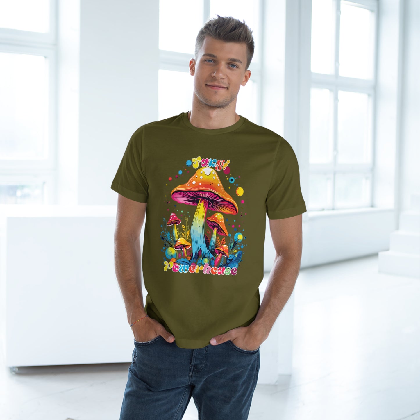 Fungi Powerhouse Unisex Deluxe T-shirt