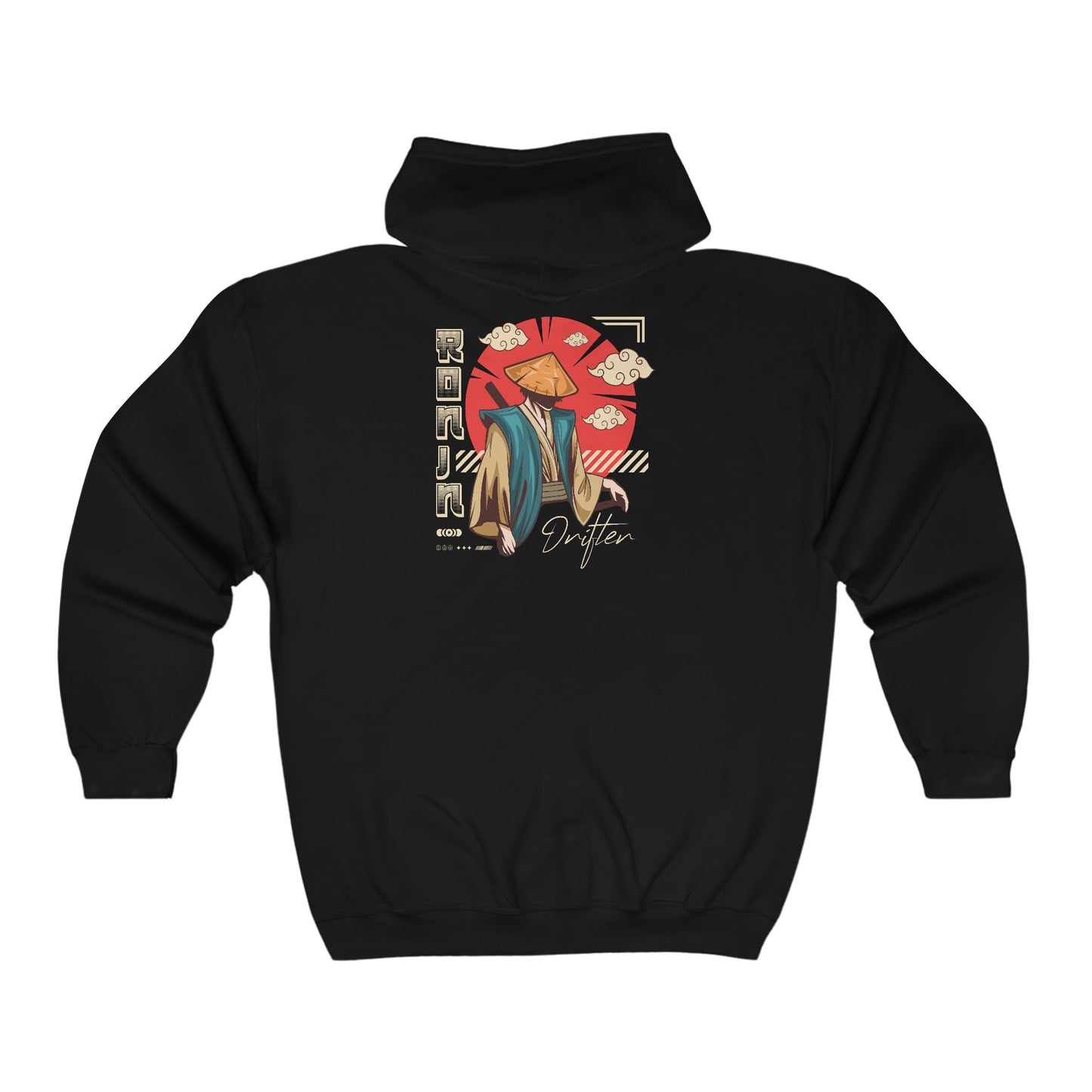 The Last Ronin Unisex Heavy Blend™ Full Zip Hooded Sweatshirt