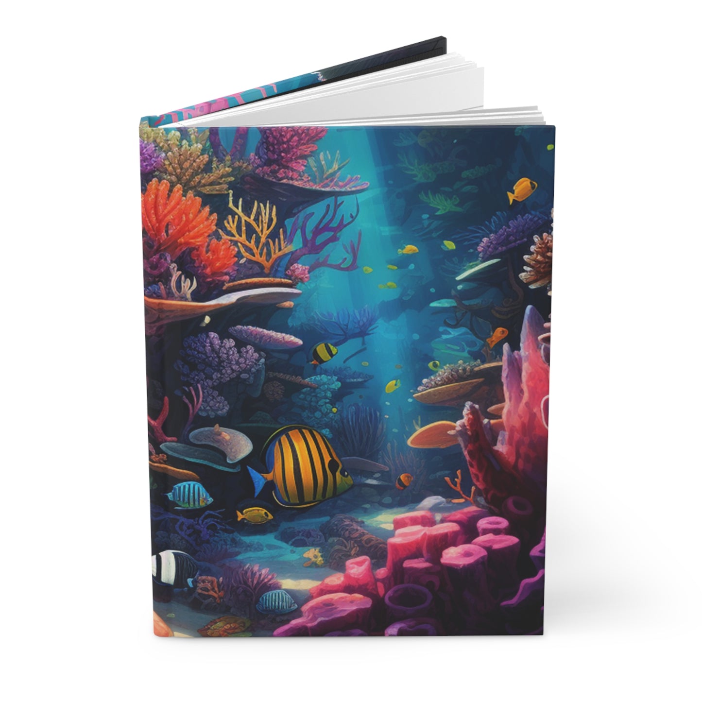 Oceanic Serenity: Deep Sea Delights Hardcover Journal Matte