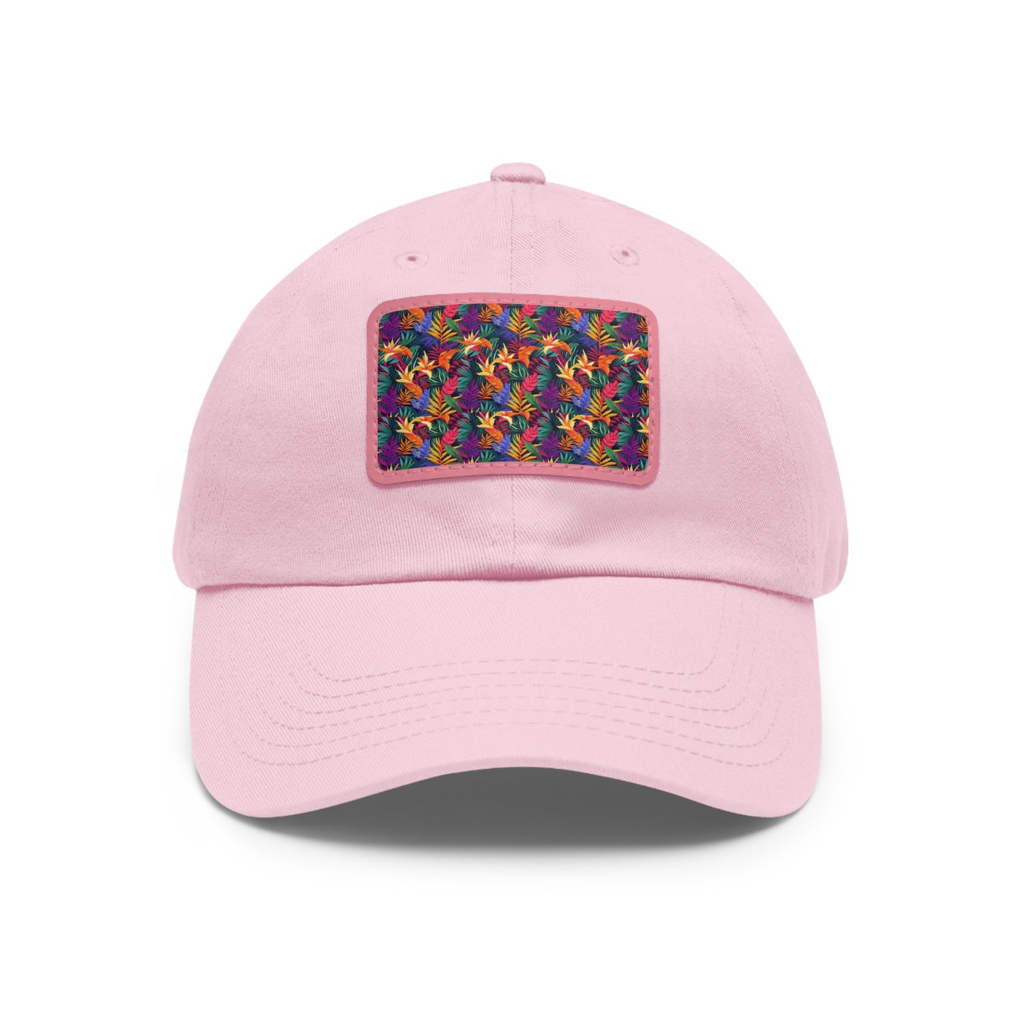 Tropicolors Bliss Hat with Leather Patch (Rectangle)