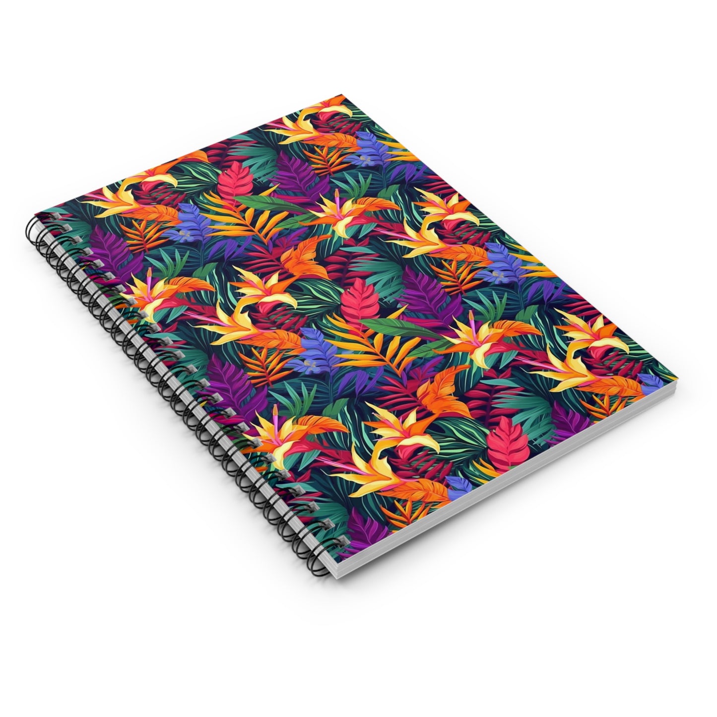 Tropicolor Bliss Spiral Notebook - Ruled Line