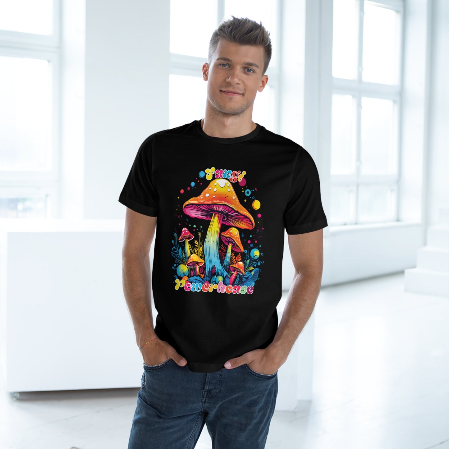 Fungi Powerhouse Unisex Deluxe T-shirt