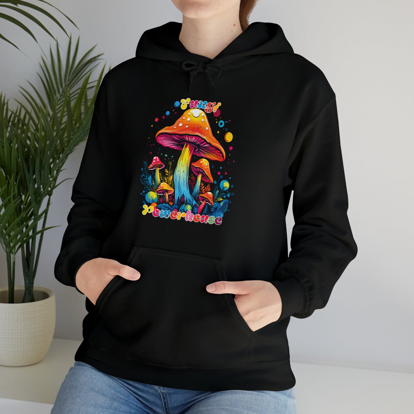 Fungi Powerhouse Unisex Heavy Blend™ Hooded Sweatshirt