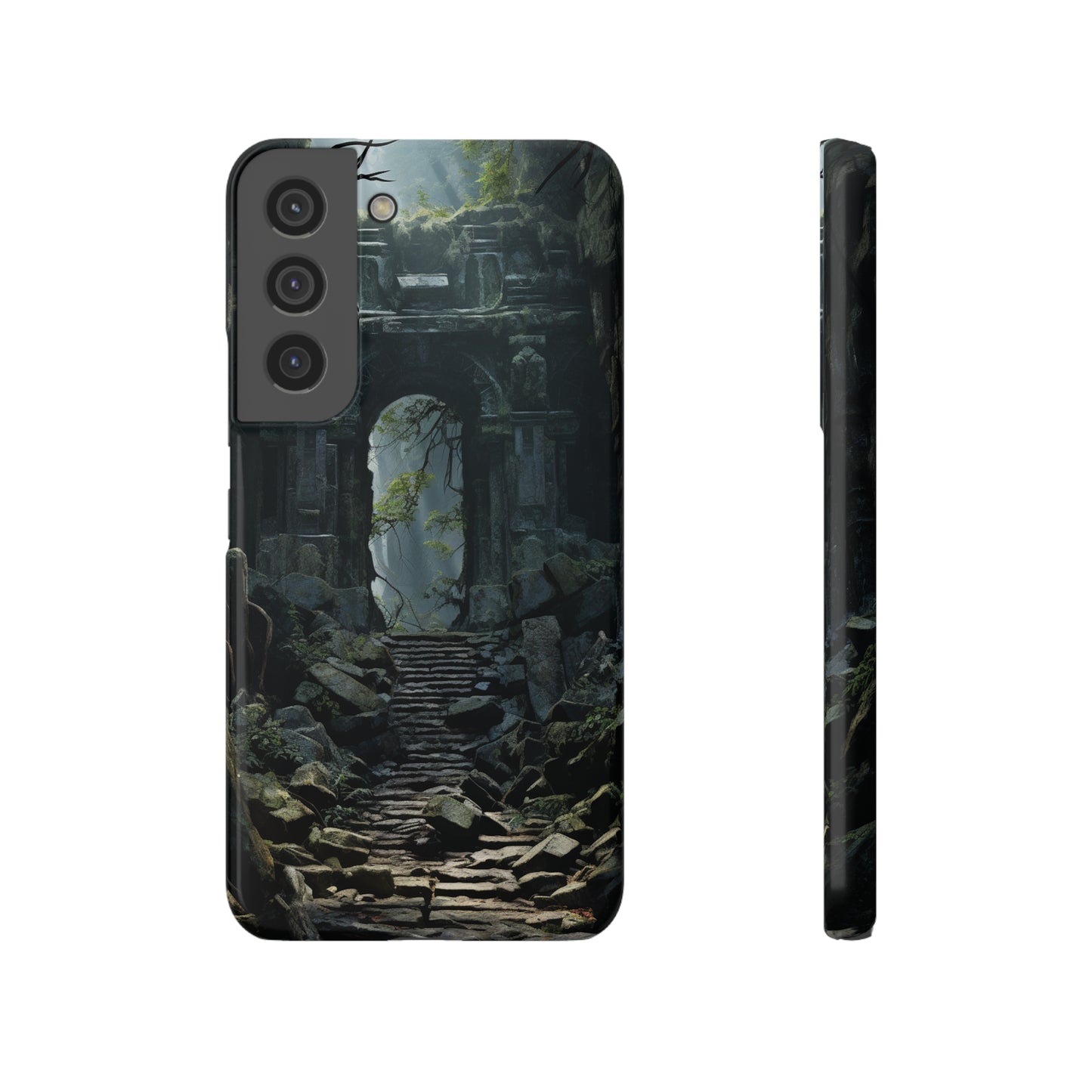 Nature's Treasures: Forgotten Forest Ruins Cover Slim Cases