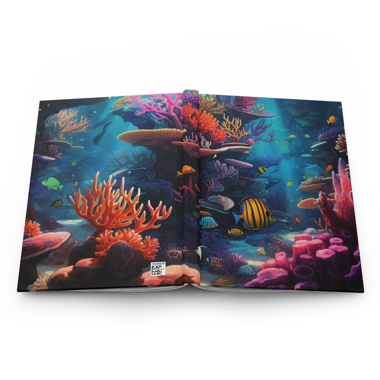 Oceanic Serenity: Deep Sea Delights Hardcover Journal Matte