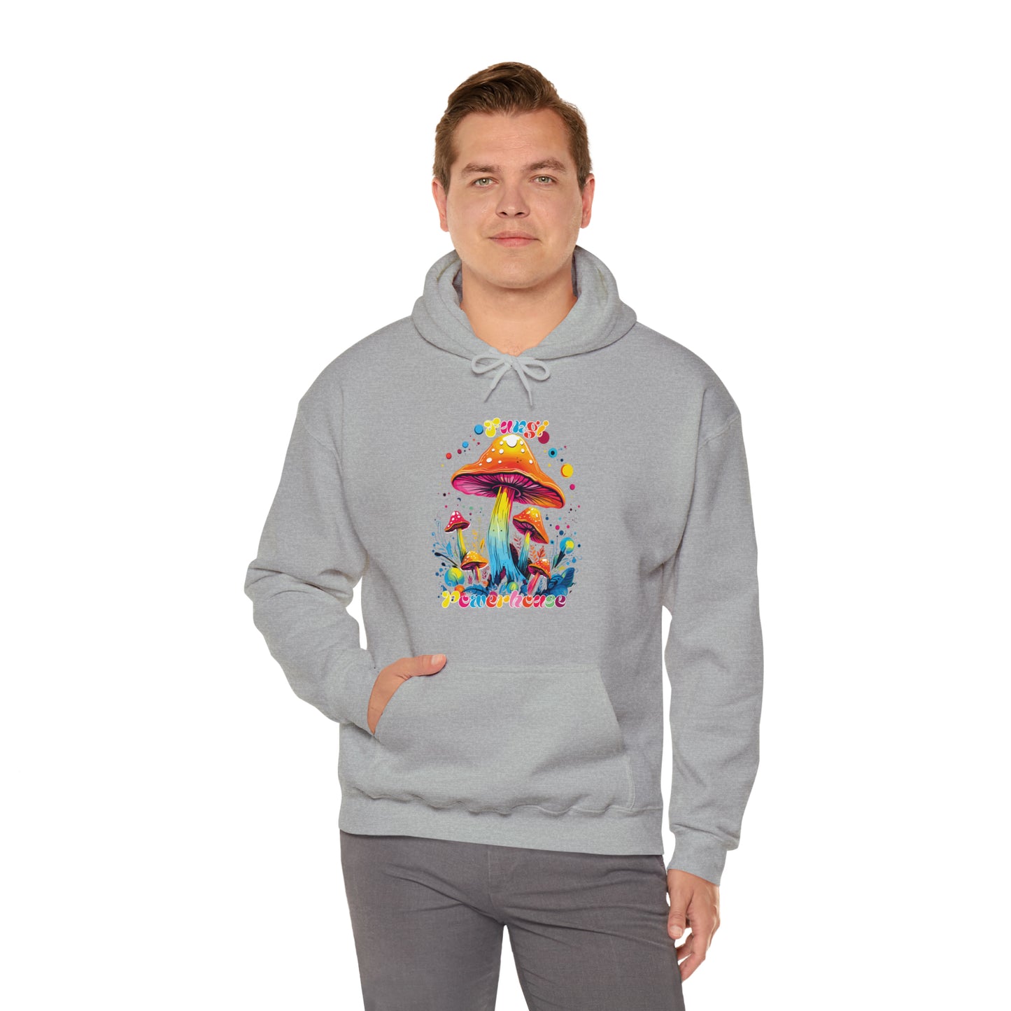 Fungi Powerhouse Unisex Heavy Blend™ Hooded Sweatshirt