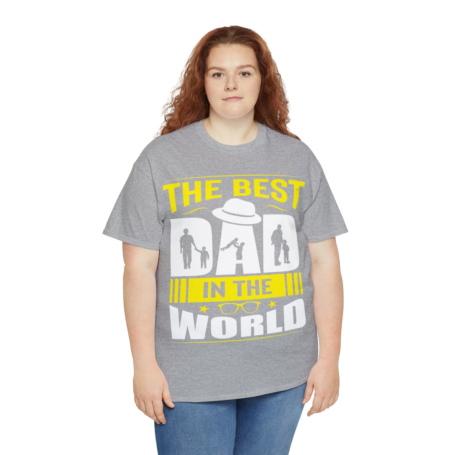 Father's Day T Shirt The Best Dad in the World Gifts Present