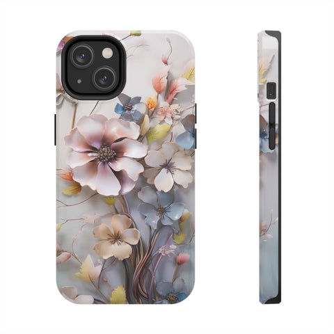 Pastel Flower Tough Phone Cases