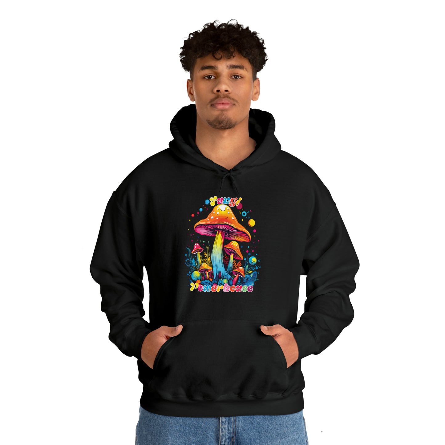 Fungi Powerhouse Unisex Heavy Blend™ Hooded Sweatshirt