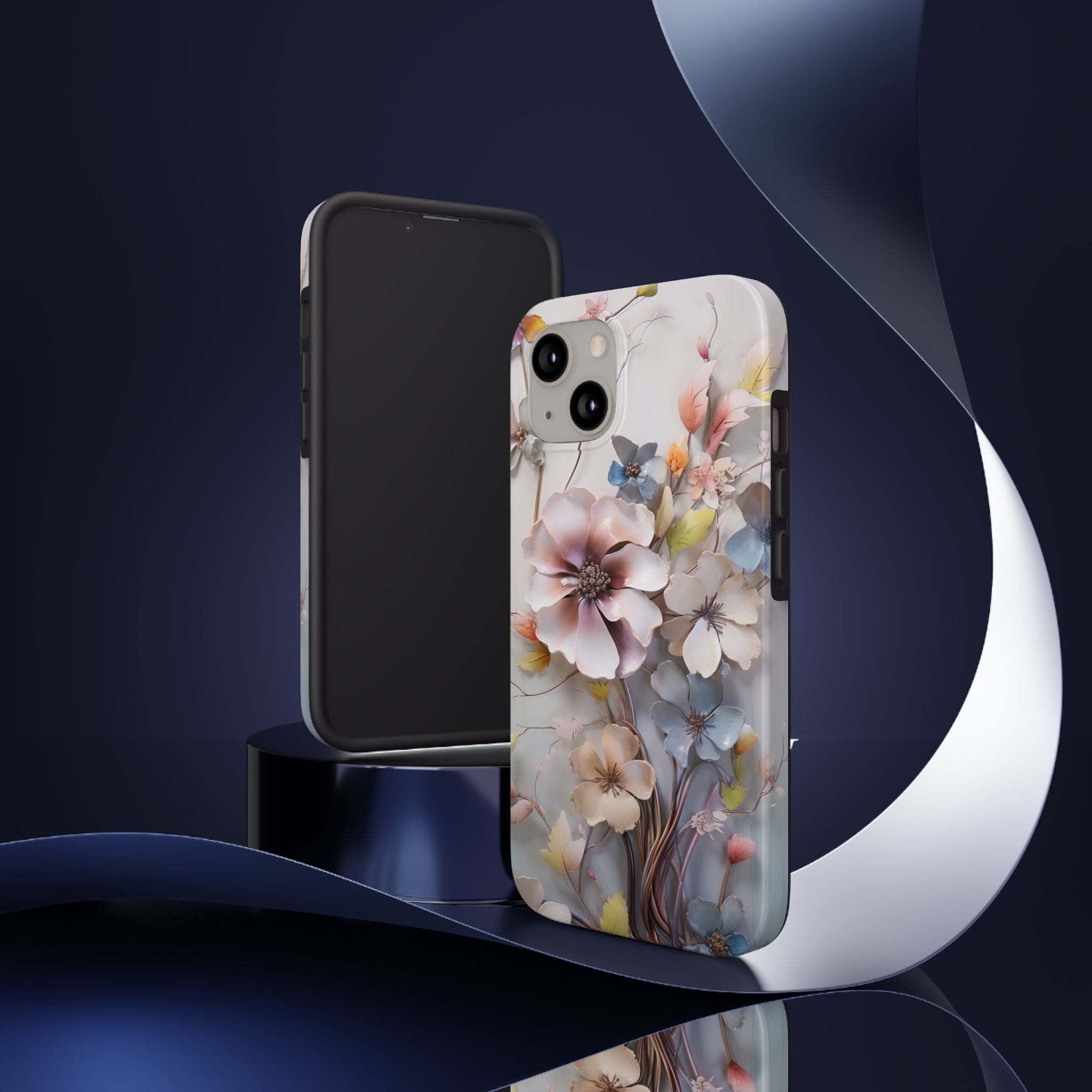 Pastel Flower Tough Phone Cases