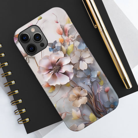 Pastel Flower Tough Phone Cases