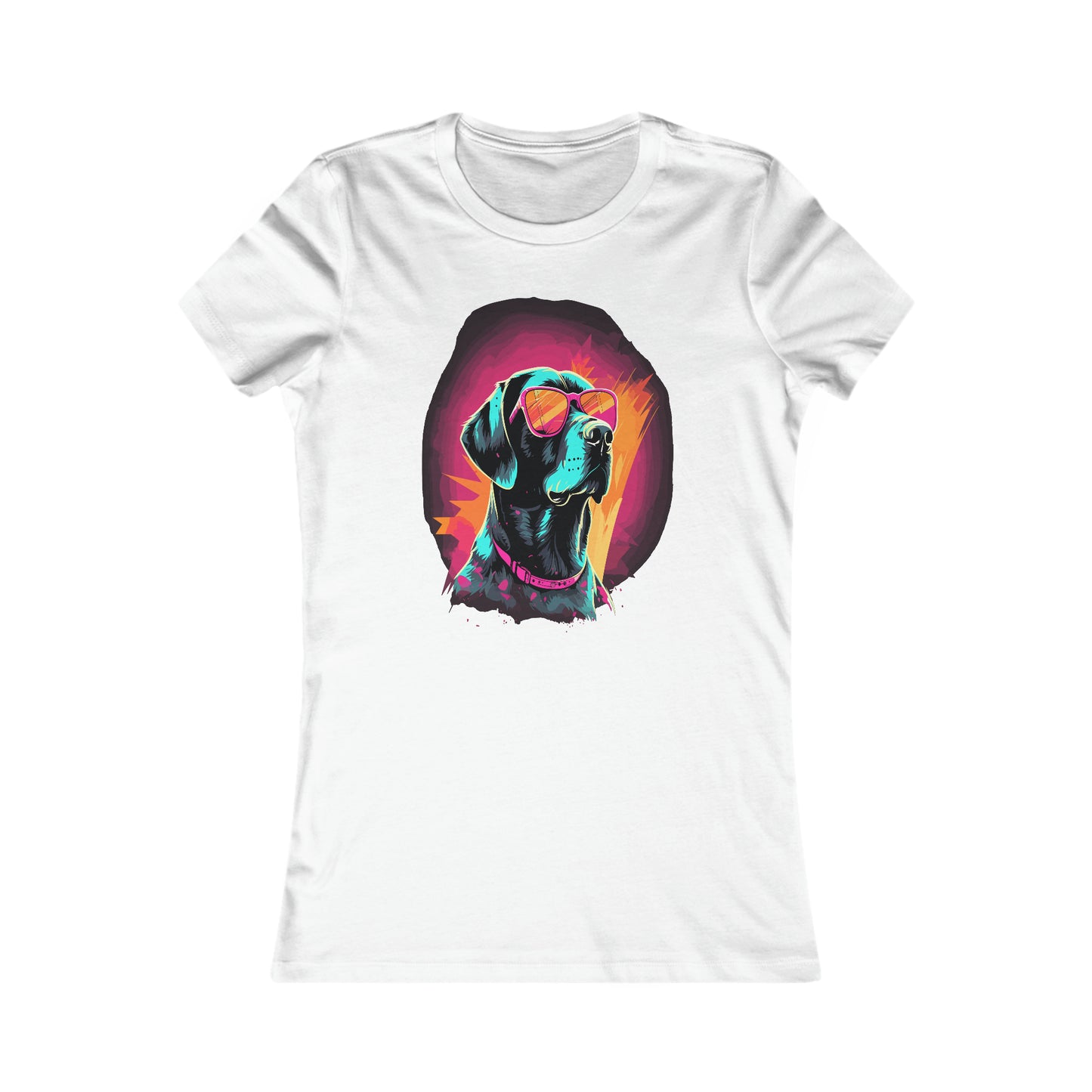 Shades of Pawsomeness: The Cool Canine Collection Ver. 2 Women's Favorite Tee