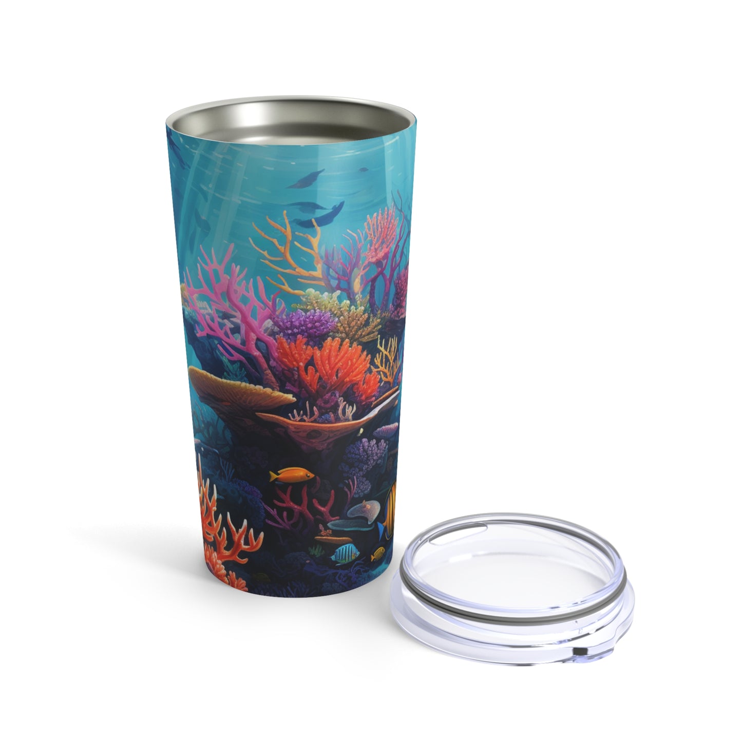 Oceanic Serenity: Deep Sea Delights Tumbler 20oz