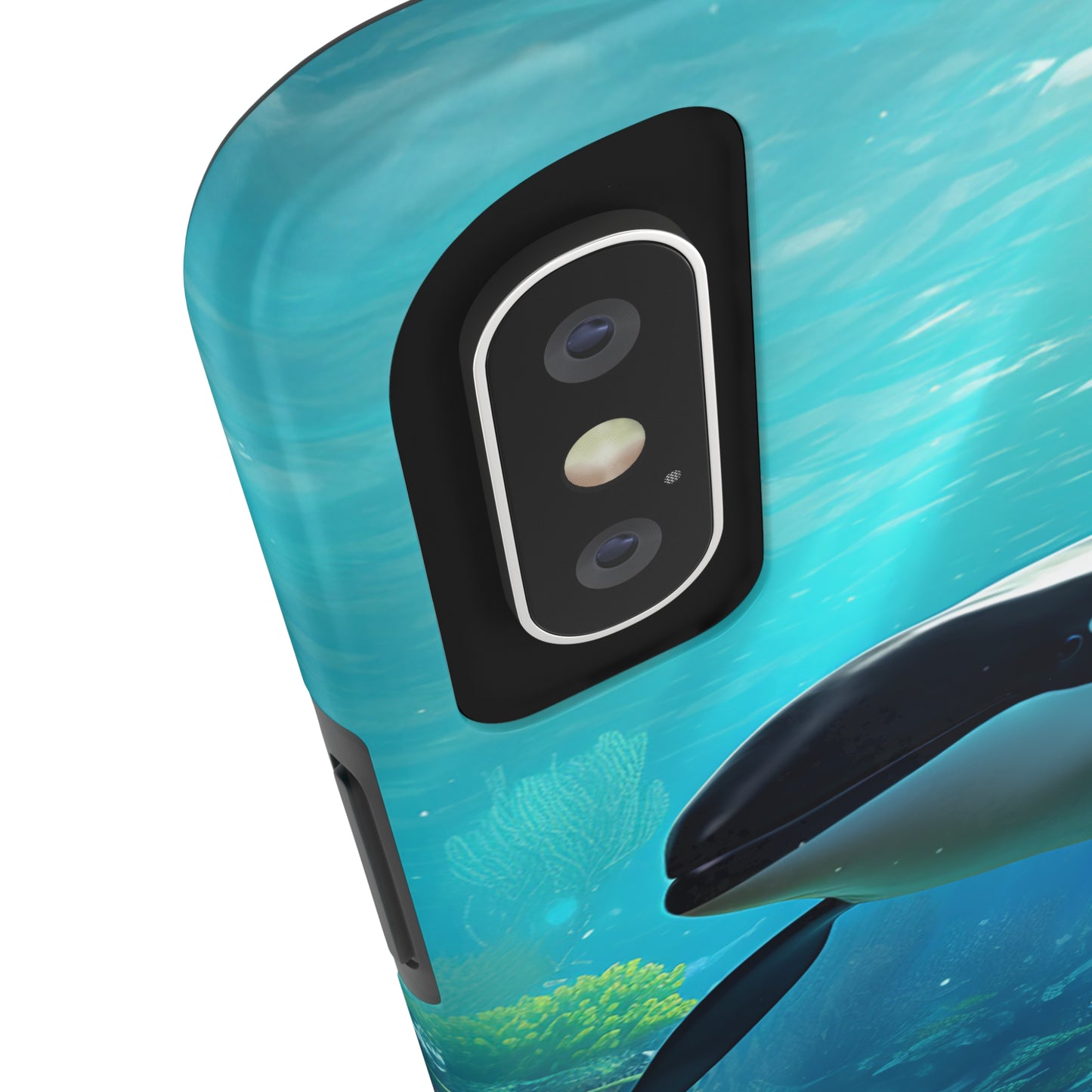 "Ocean Majesty: Killer Whale Submersion" Tough Phone Cases