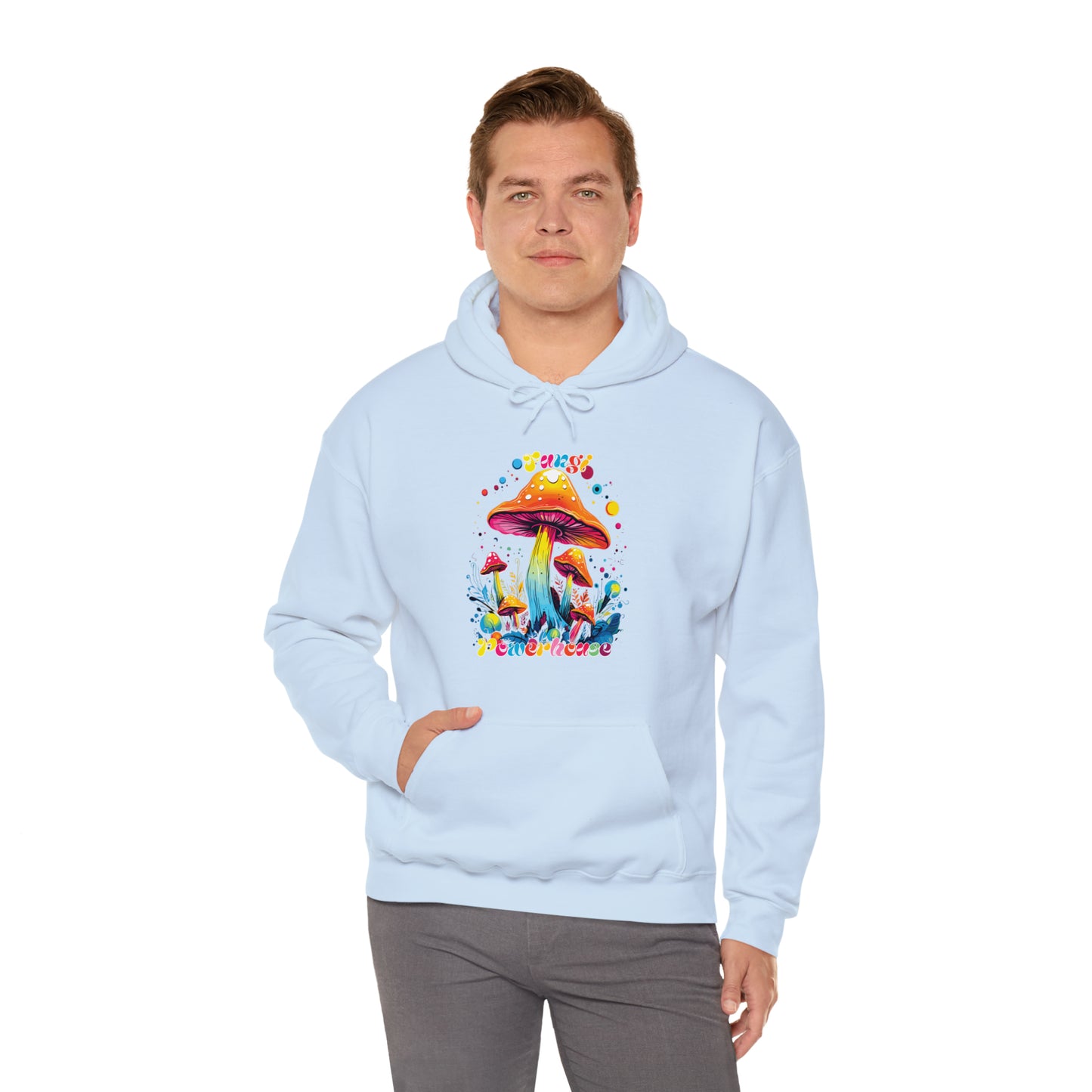 Fungi Powerhouse Unisex Heavy Blend™ Hooded Sweatshirt