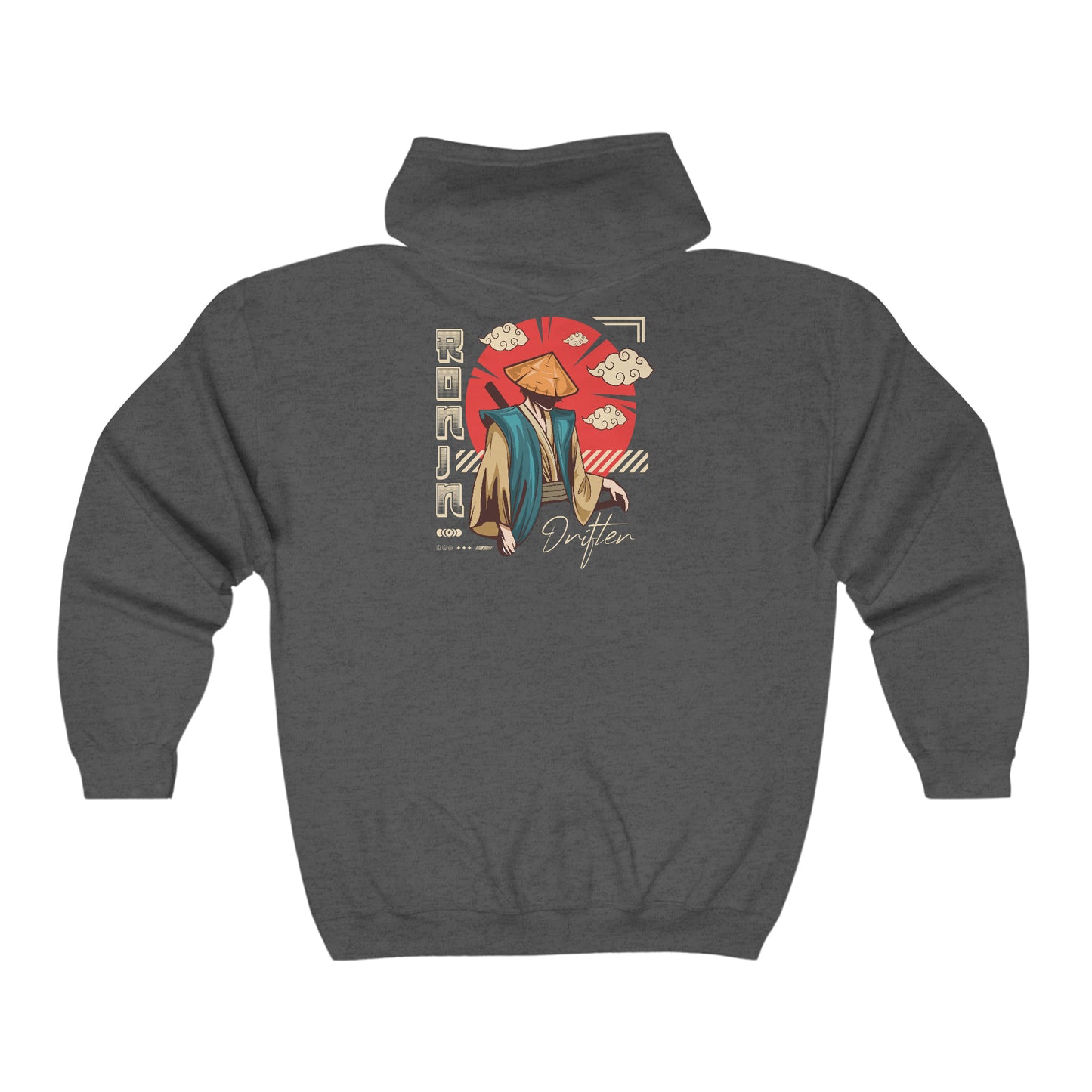 The Last Ronin Unisex Heavy Blend™ Full Zip Hooded Sweatshirt