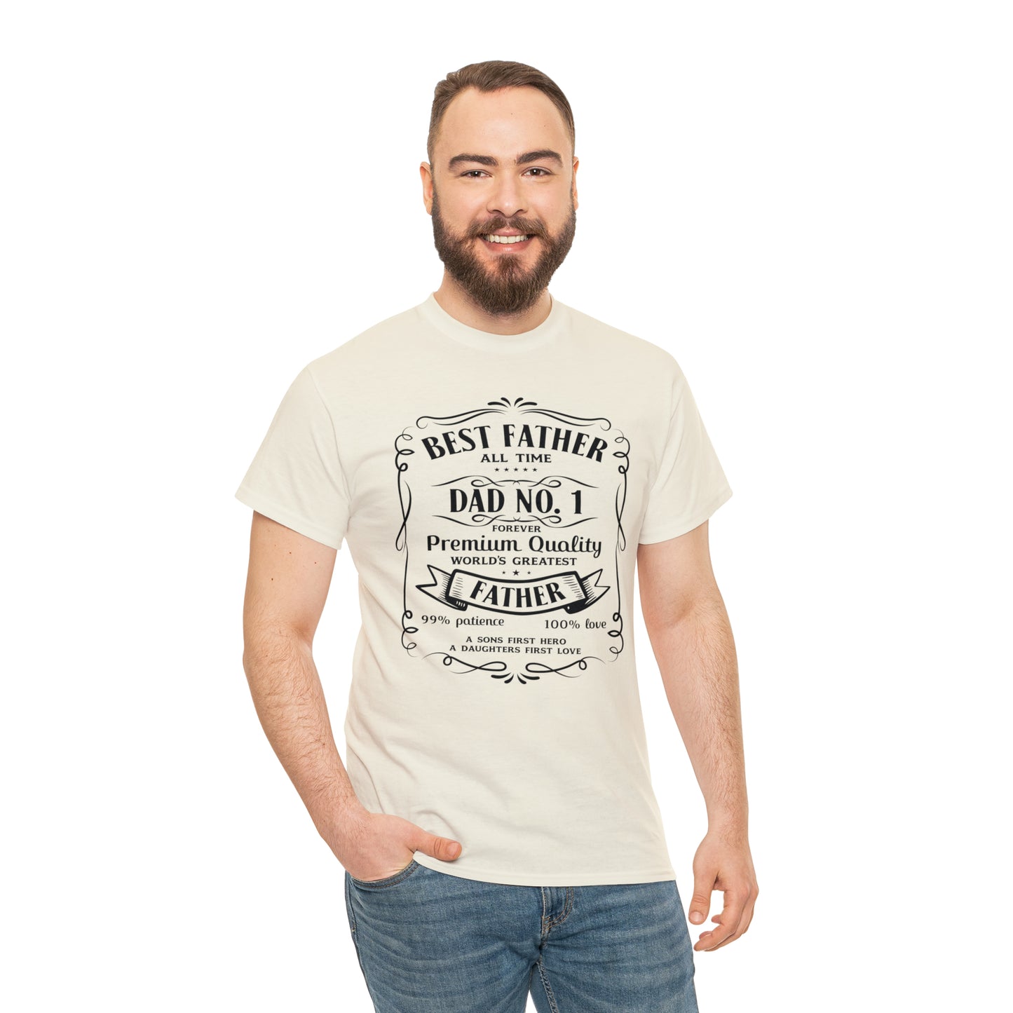 Best Dad Unisex Heavy Cotton Tee