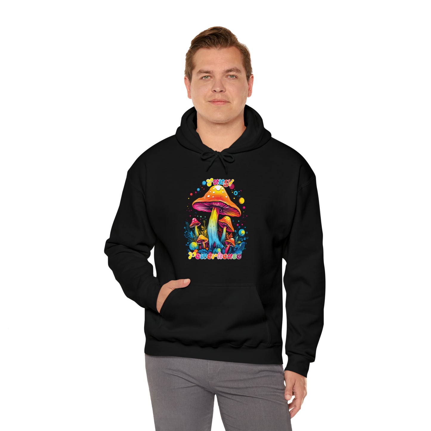 Fungi Powerhouse Unisex Heavy Blend™ Hooded Sweatshirt