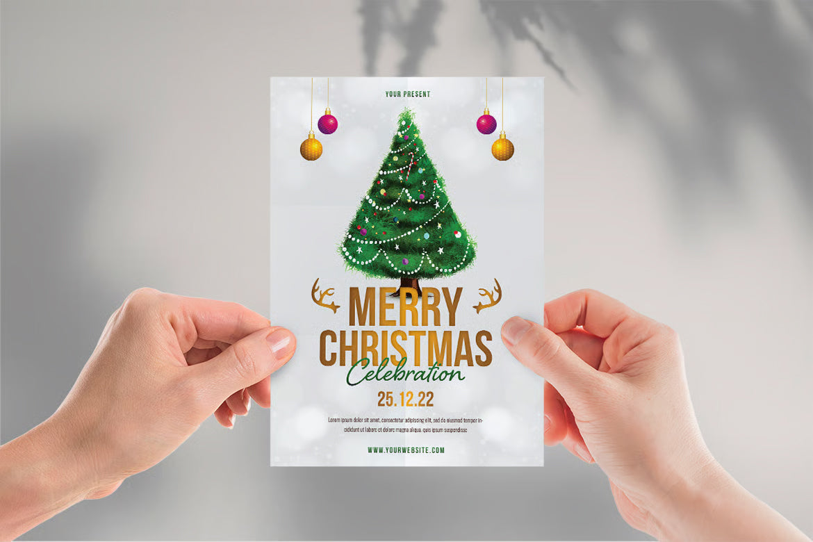 Christmas Greeting Card Standard Postcard 4x6