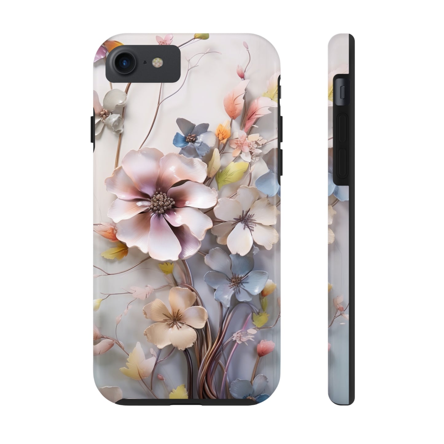 Pastel Flower Tough Phone Cases