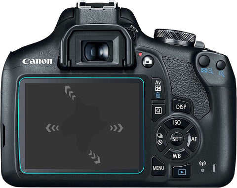 Mr.Shield [3-Pack] Screen Protector For Canon EOS Rebel T7 T6 T5(2000d 1300d 1200d) DSLR Camera [Tempered Glass] [Japan Glass with 9H Hardness] Screen Protector