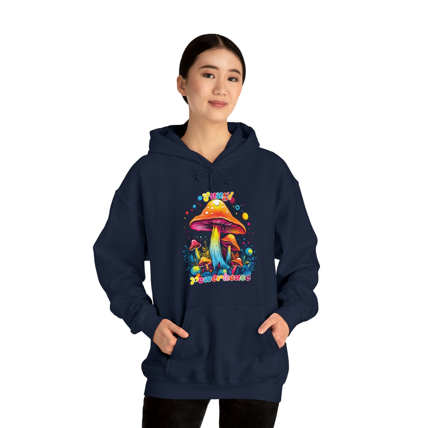 Fungi Powerhouse Unisex Heavy Blend™ Hooded Sweatshirt