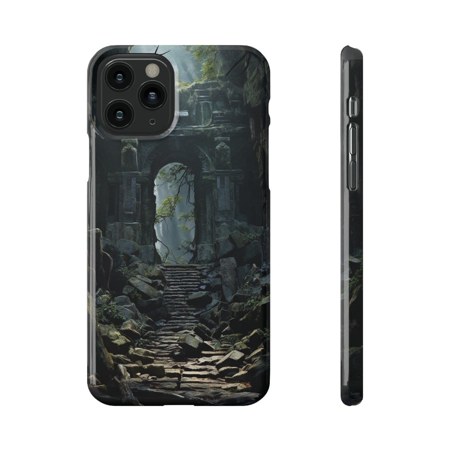 Nature's Treasures: Forgotten Forest Ruins Cover Slim Cases