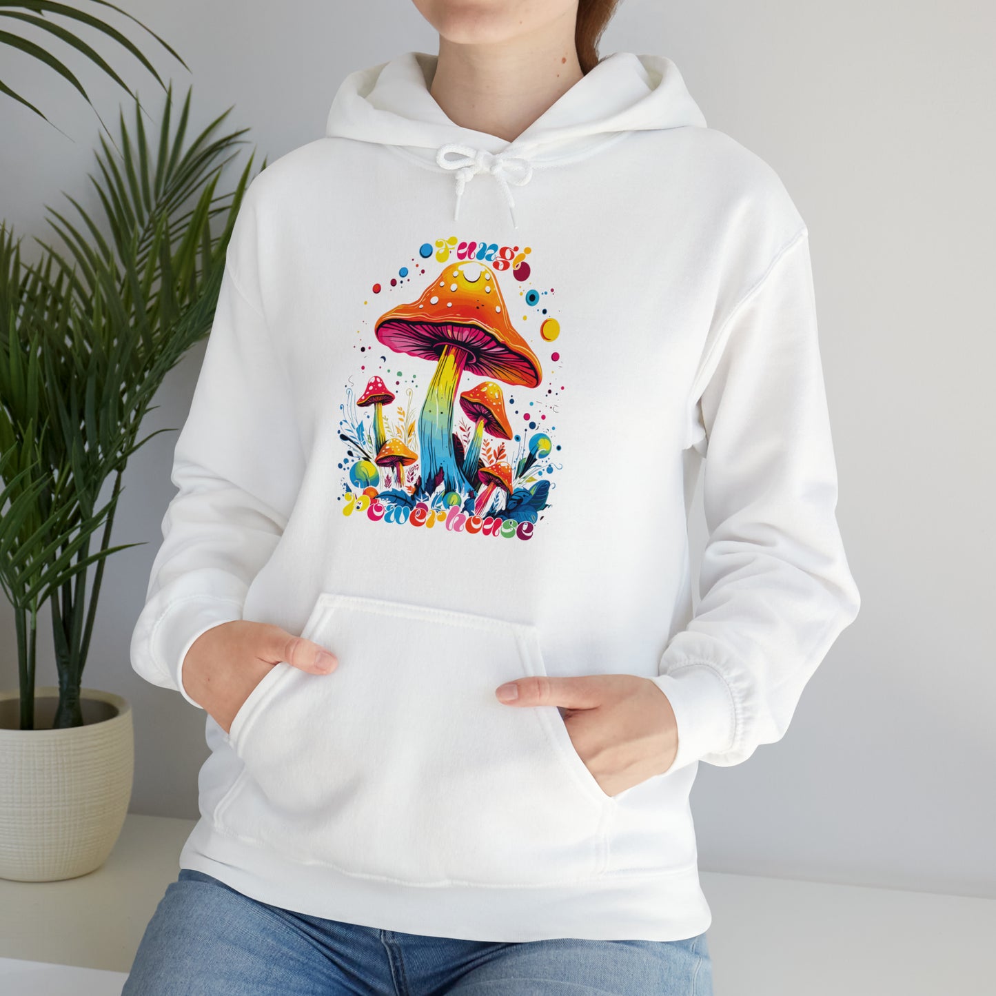 Fungi Powerhouse Unisex Heavy Blend™ Hooded Sweatshirt