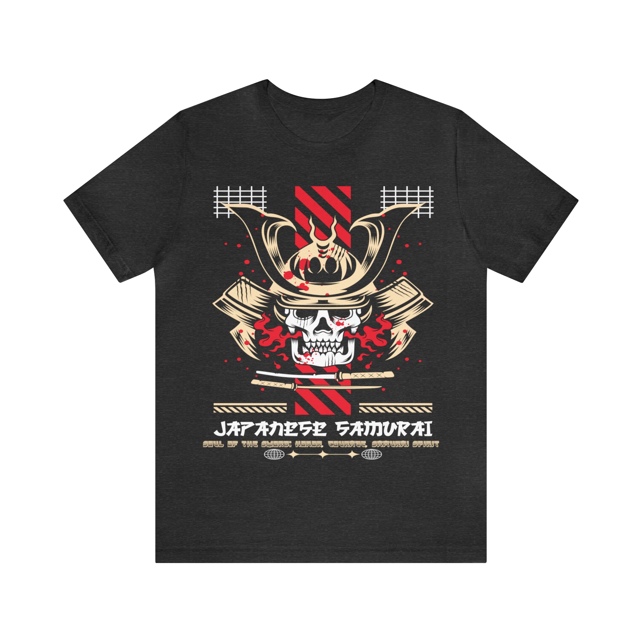 Soul of the Sword: Honor, Courage, Samurai Spirit Men Jersey Short Sleeve Tee