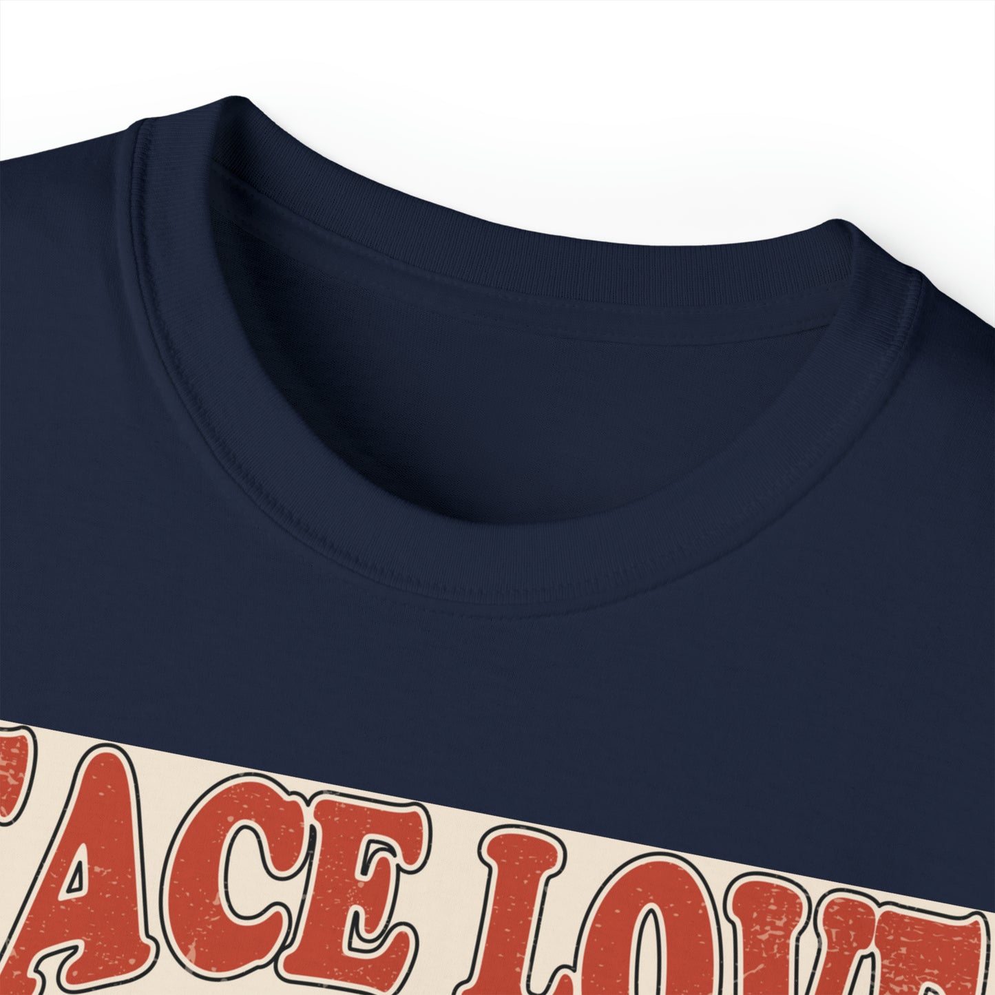 Peace Love Positive Vibes Unisex Ultra Cotton Tee