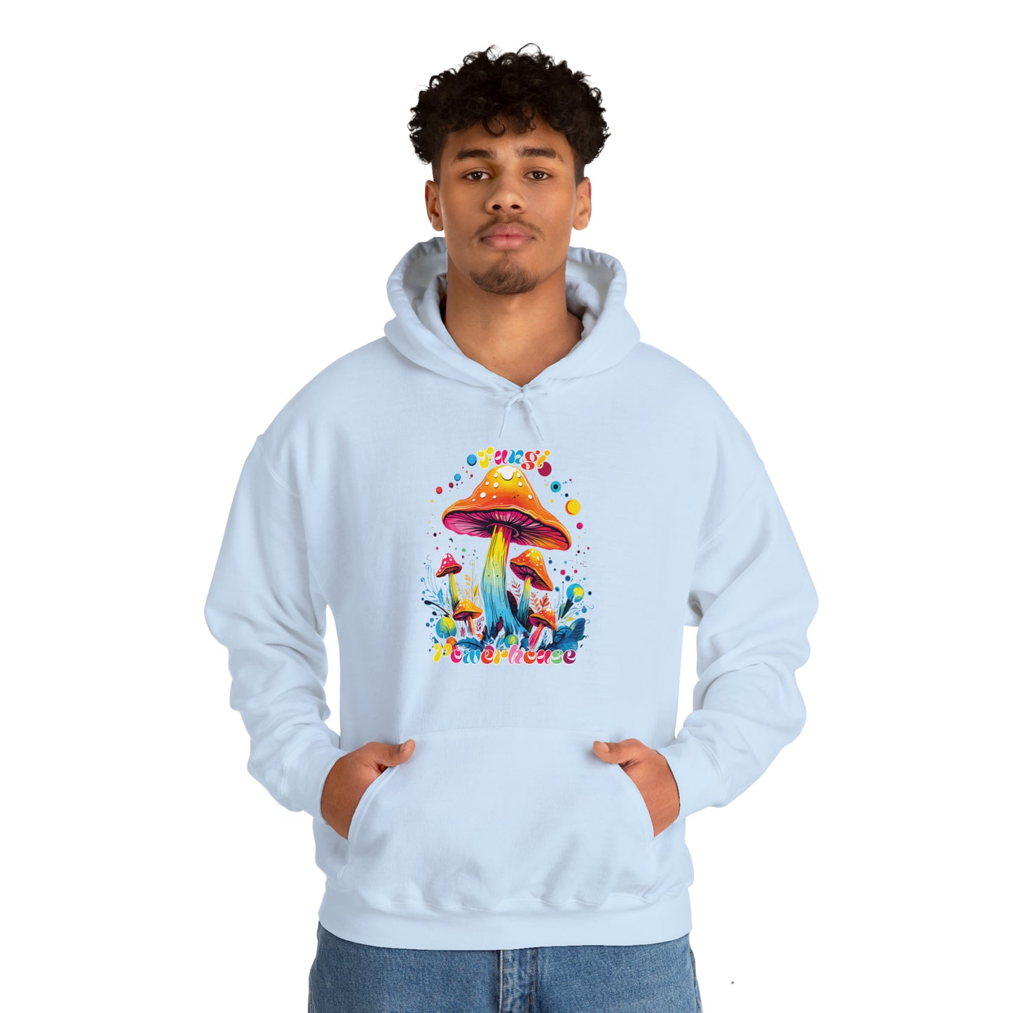 Fungi Powerhouse Unisex Heavy Blend™ Hooded Sweatshirt