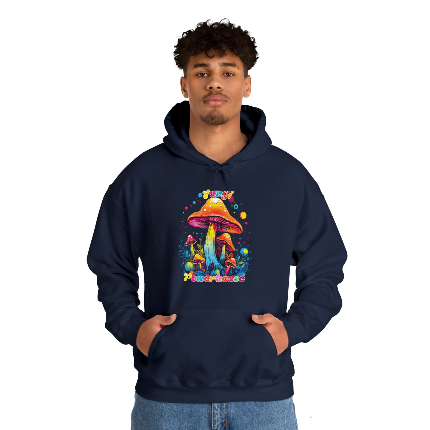 Fungi Powerhouse Unisex Heavy Blend™ Hooded Sweatshirt