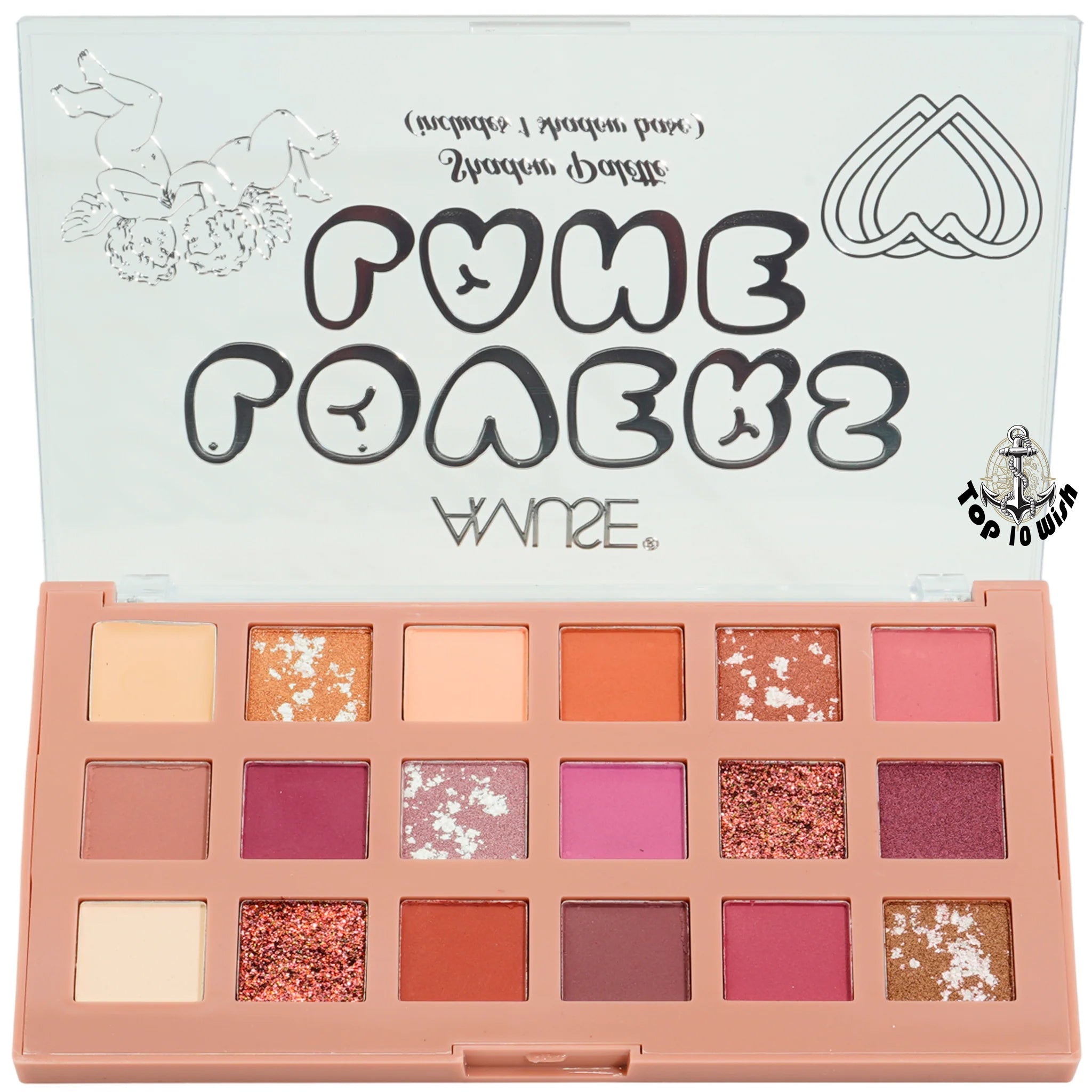 Amuse Lovers Lane Eyeshadow Palette include 1 shadow base 0.82oz