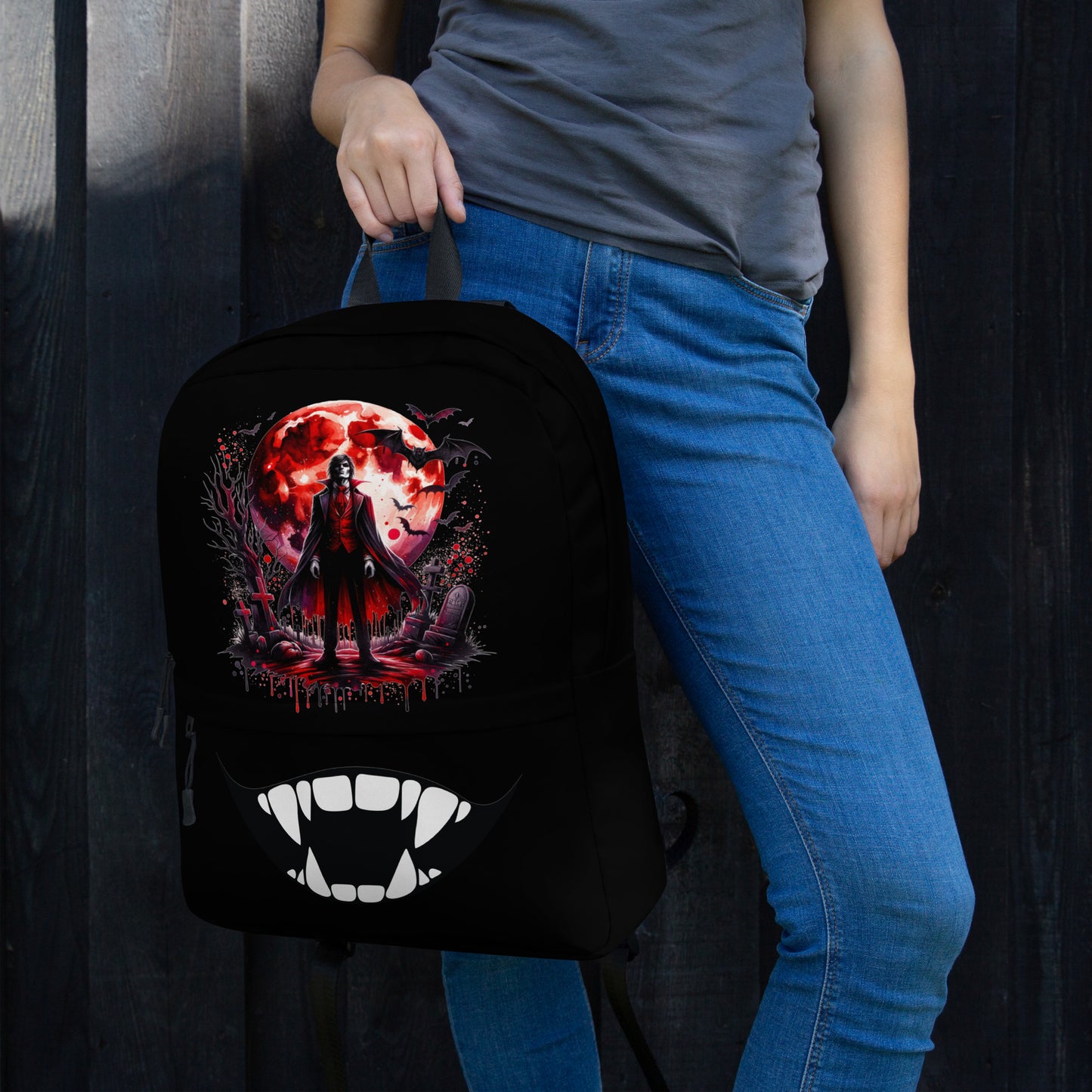 Vampire Blood Moon Backpack