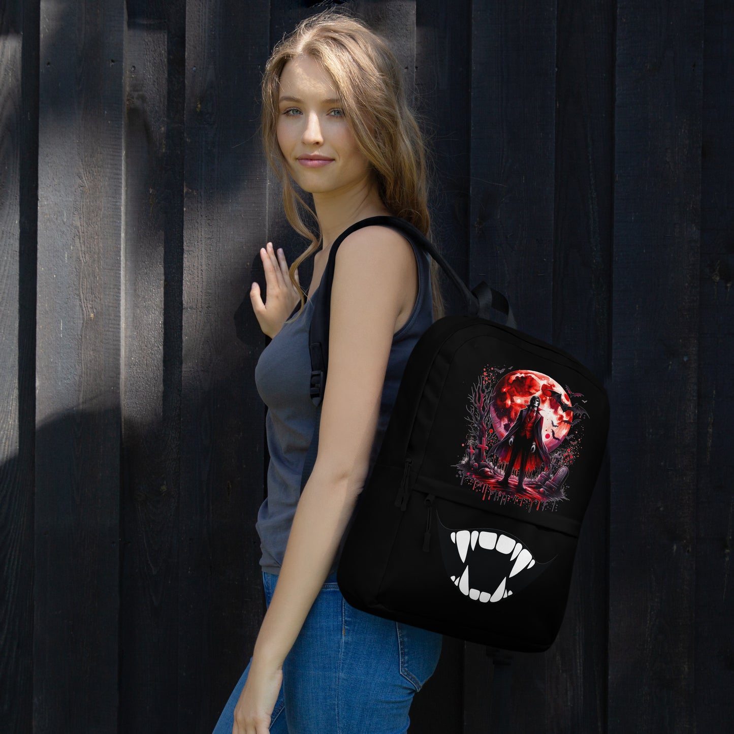 Vampire Blood Moon Backpack