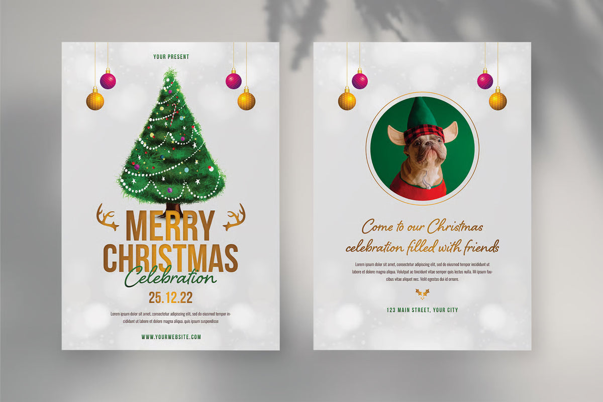Christmas Greeting Card Standard Postcard 4x6