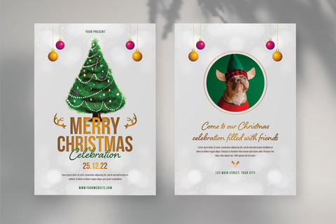 Christmas Greeting Card Standard Postcard 4x6