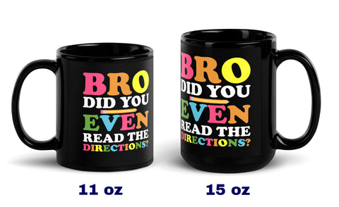 Black Glossy Mug