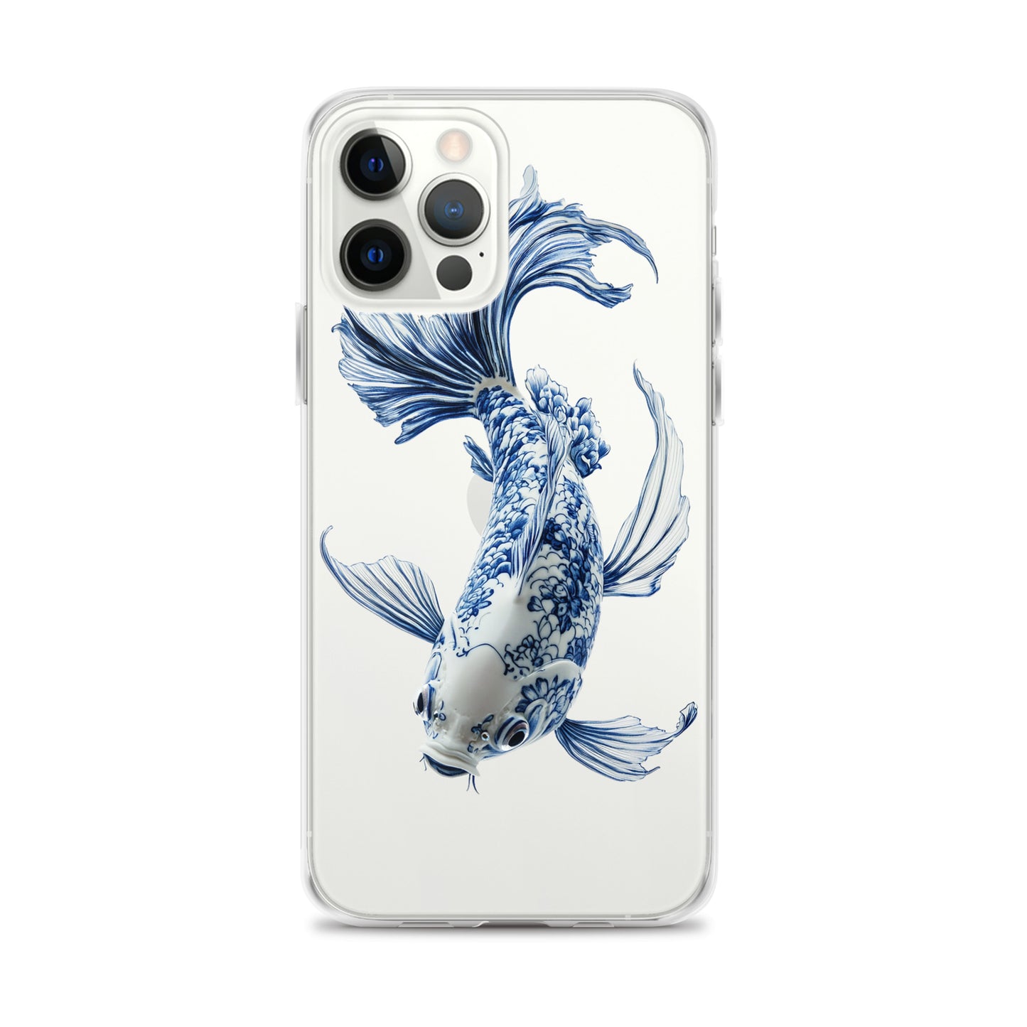 Porcelain Koi Fish Clear Case for iPhone®