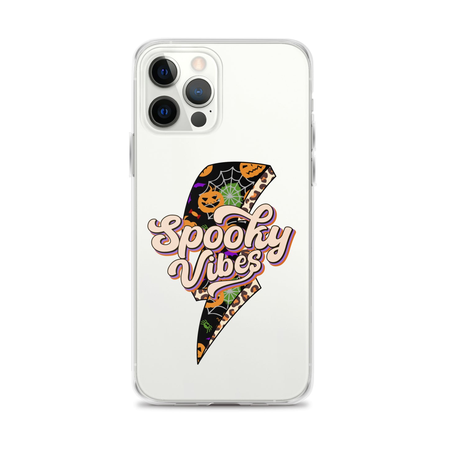 Spooky Vibes Clear Case for iPhone®