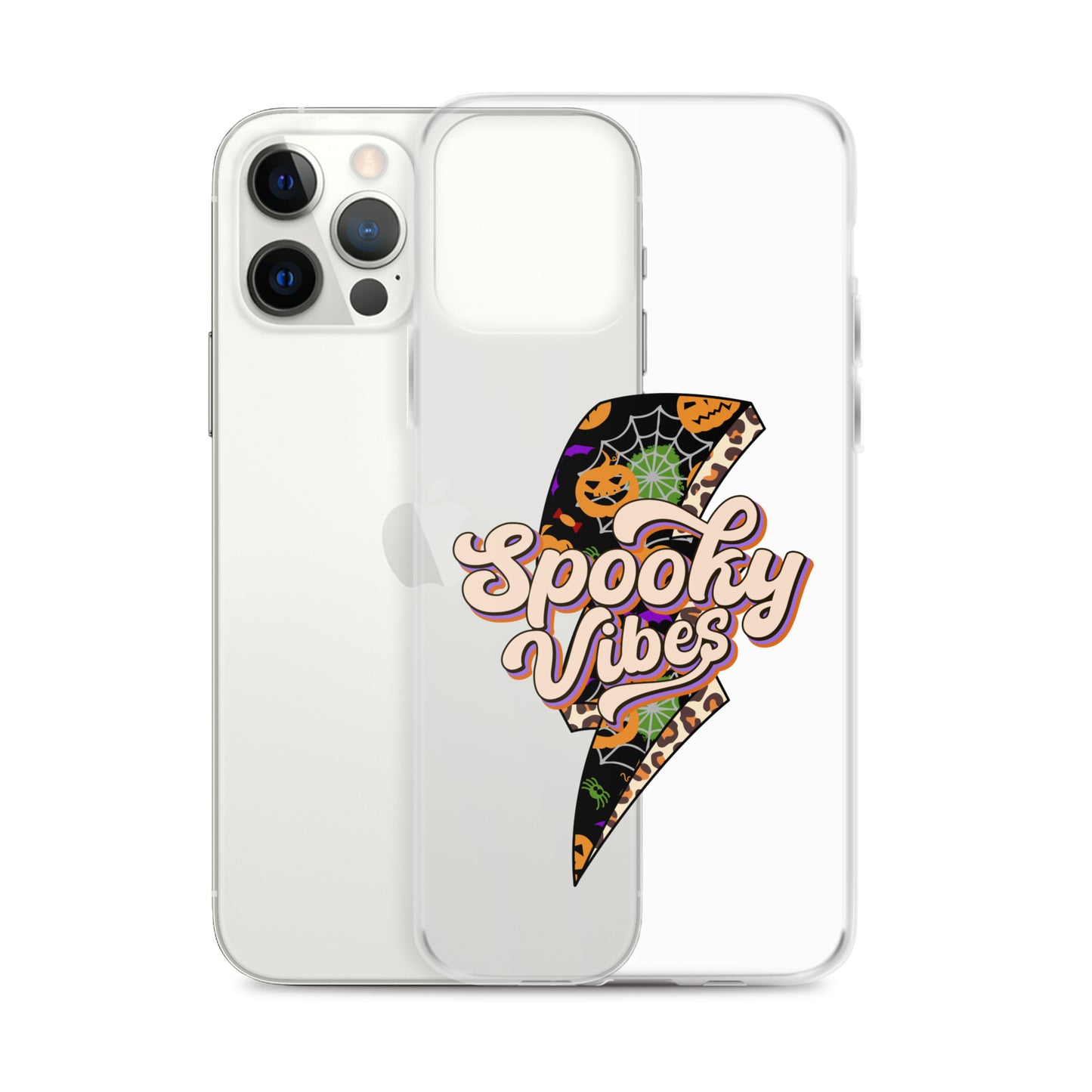 Spooky Vibes Clear Case for iPhone®