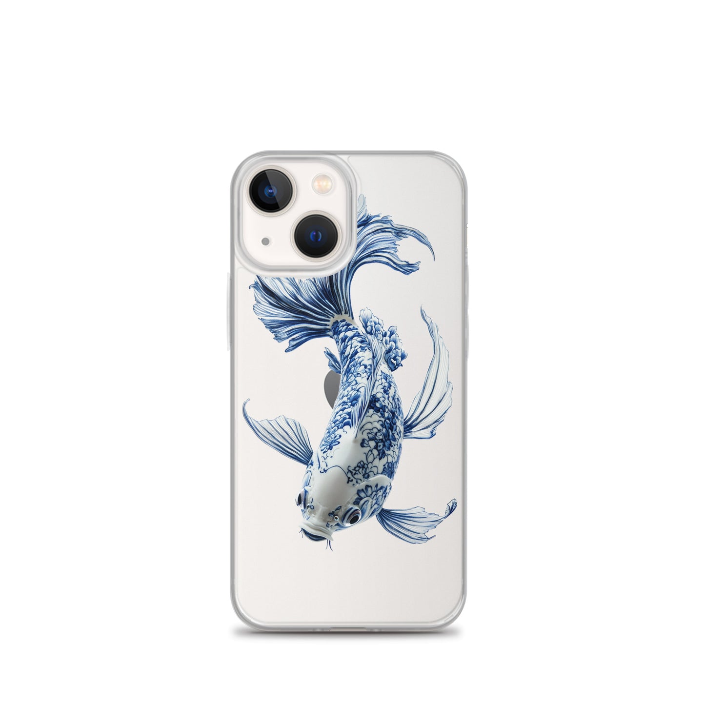 Porcelain Koi Fish Clear Case for iPhone®