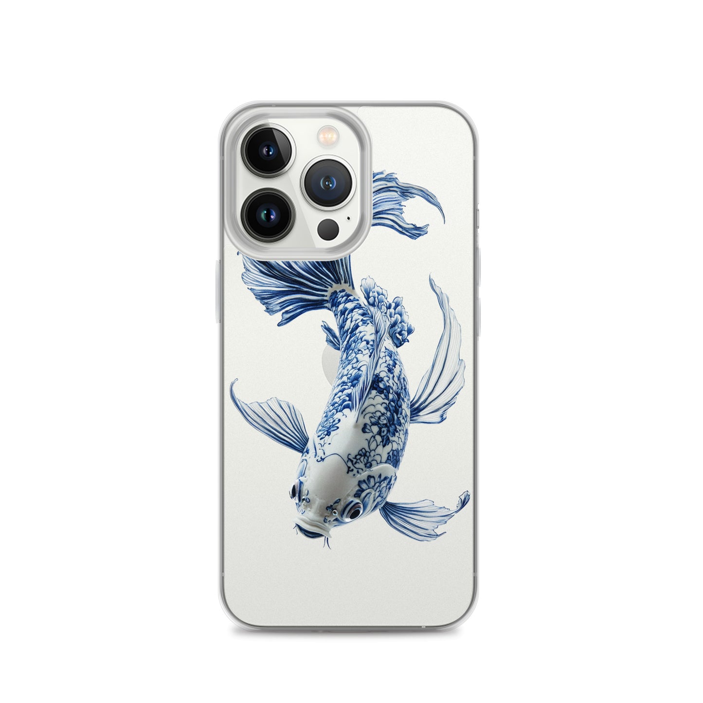 Porcelain Koi Fish Clear Case for iPhone®