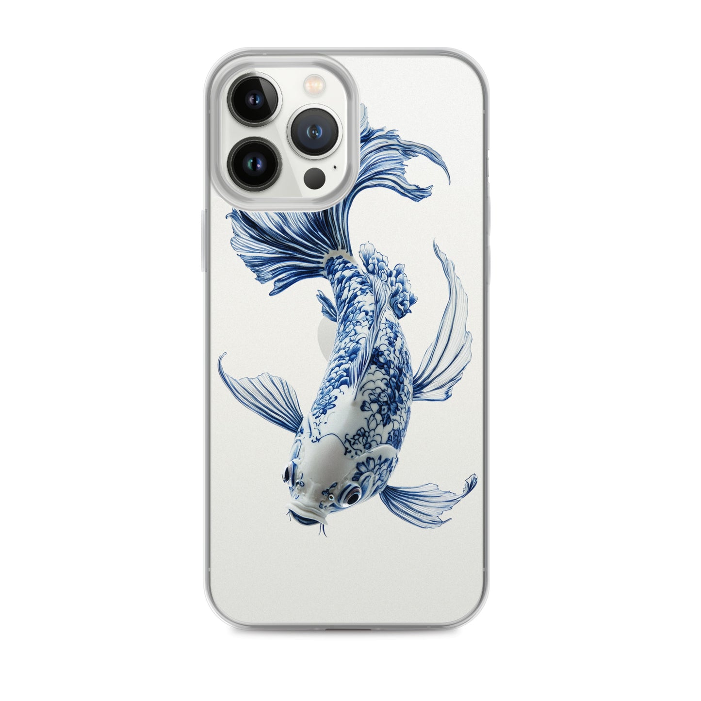 Porcelain Koi Fish Clear Case for iPhone®