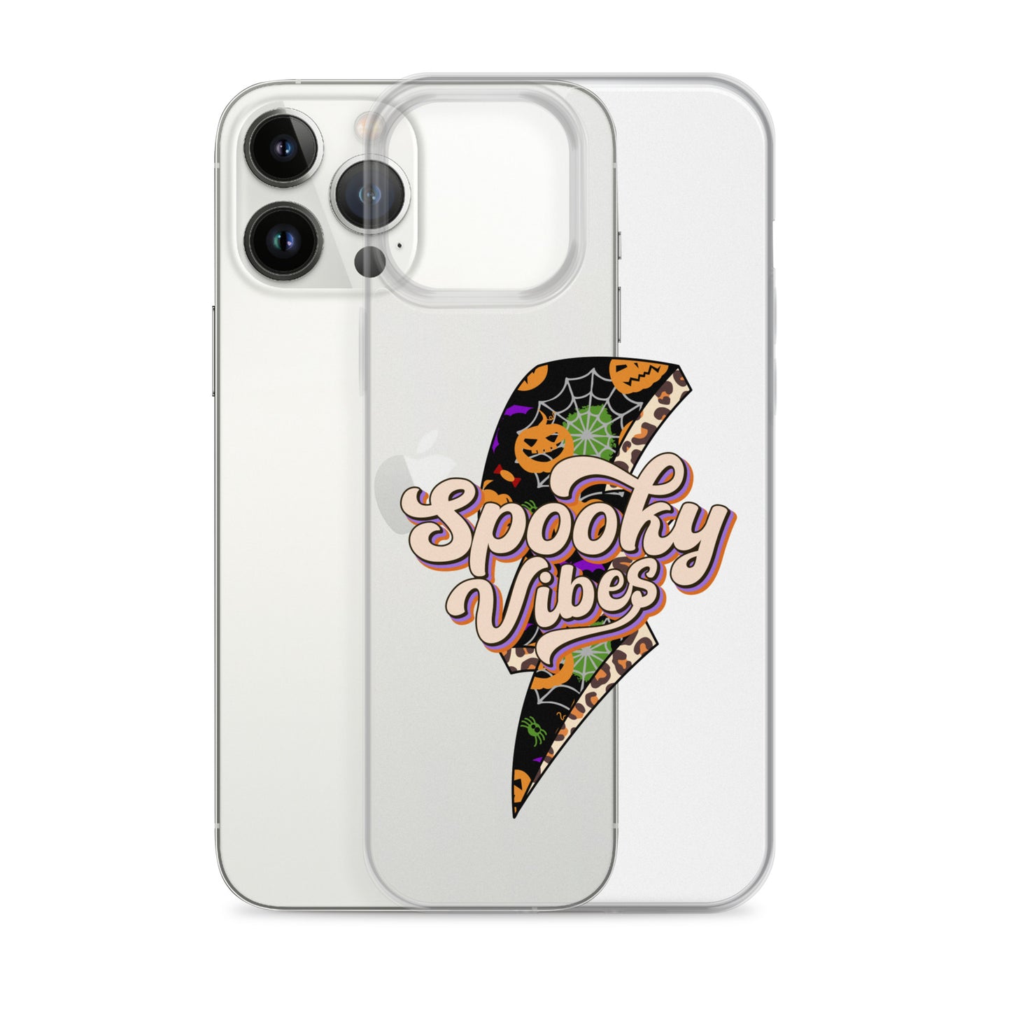 Spooky Vibes Clear Case for iPhone®