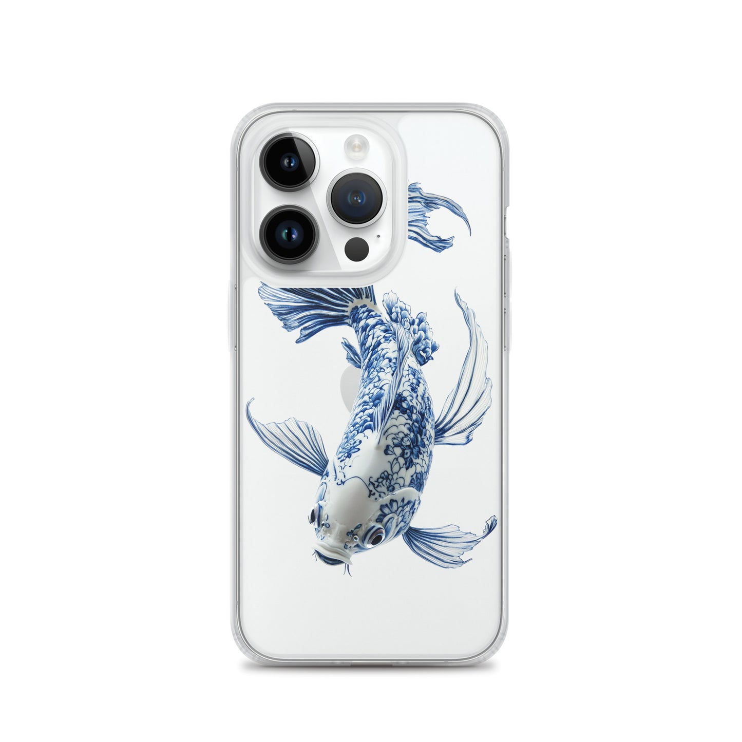 Porcelain Koi Fish Clear Case for iPhone®